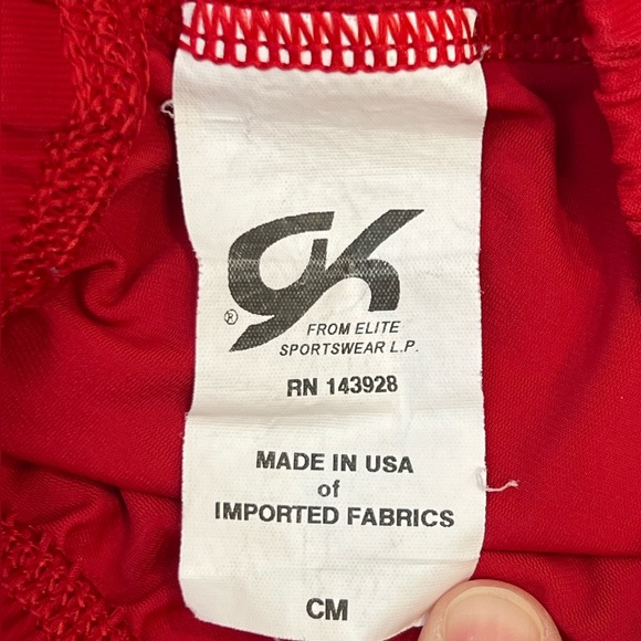 GK Elite Tumbling Trampoline Gymnastics Shorts - Picture 3 of 6